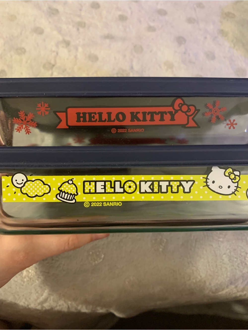 Hello Kitty Pyrex 3pc Set - Picture 3 of 4